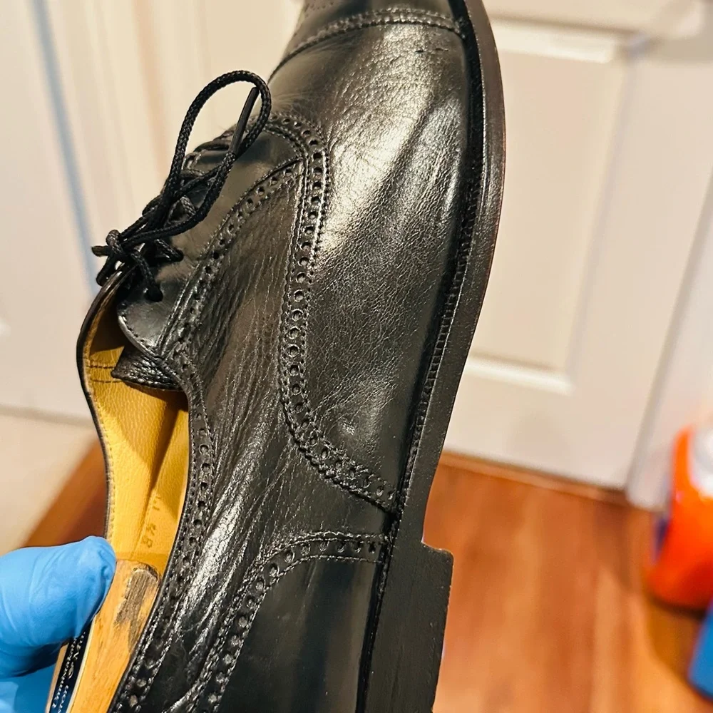 Bruno Magli Charles Italy Leather Oxfords.